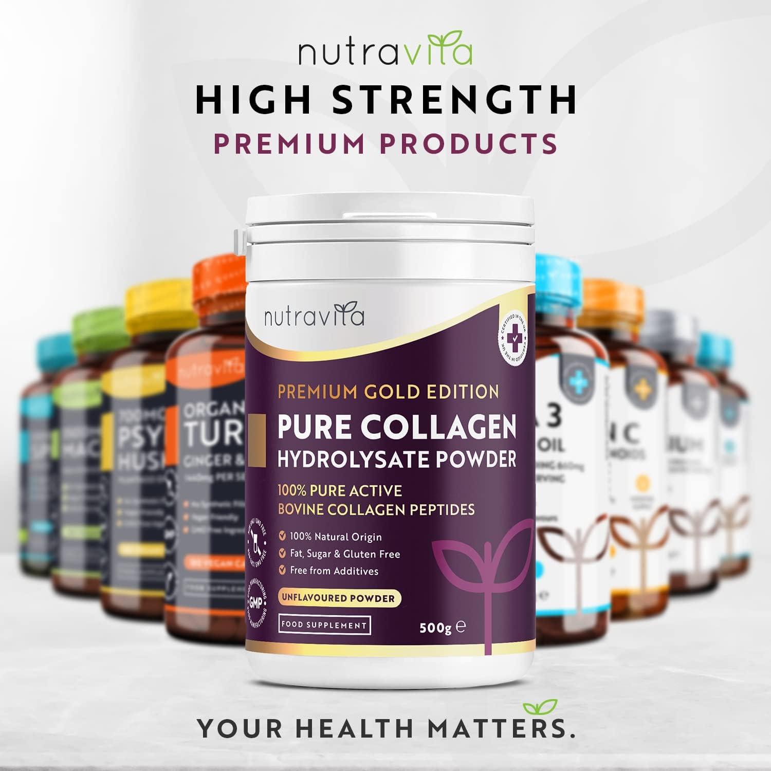 Collagen Powder 500g - Premium Gold Standard Bovine- 50 Servings - View #2