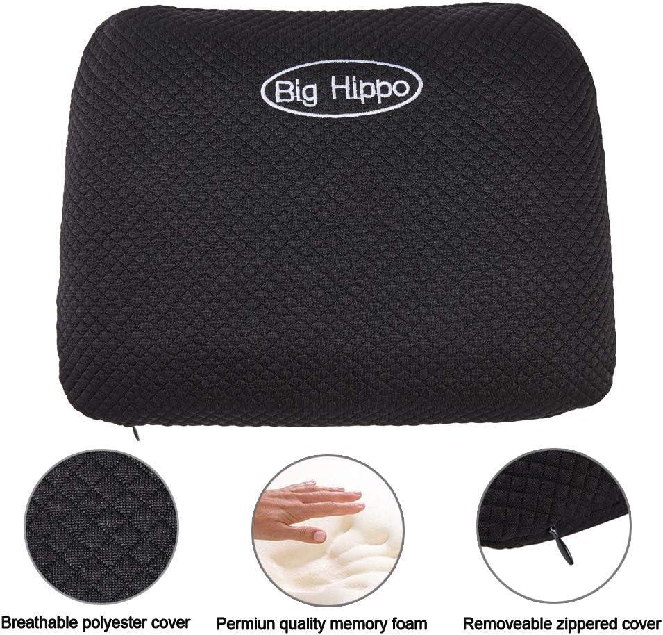 Big Hippo Lumbar Support Pillow - Memory Foam Lumbar Pillow Back