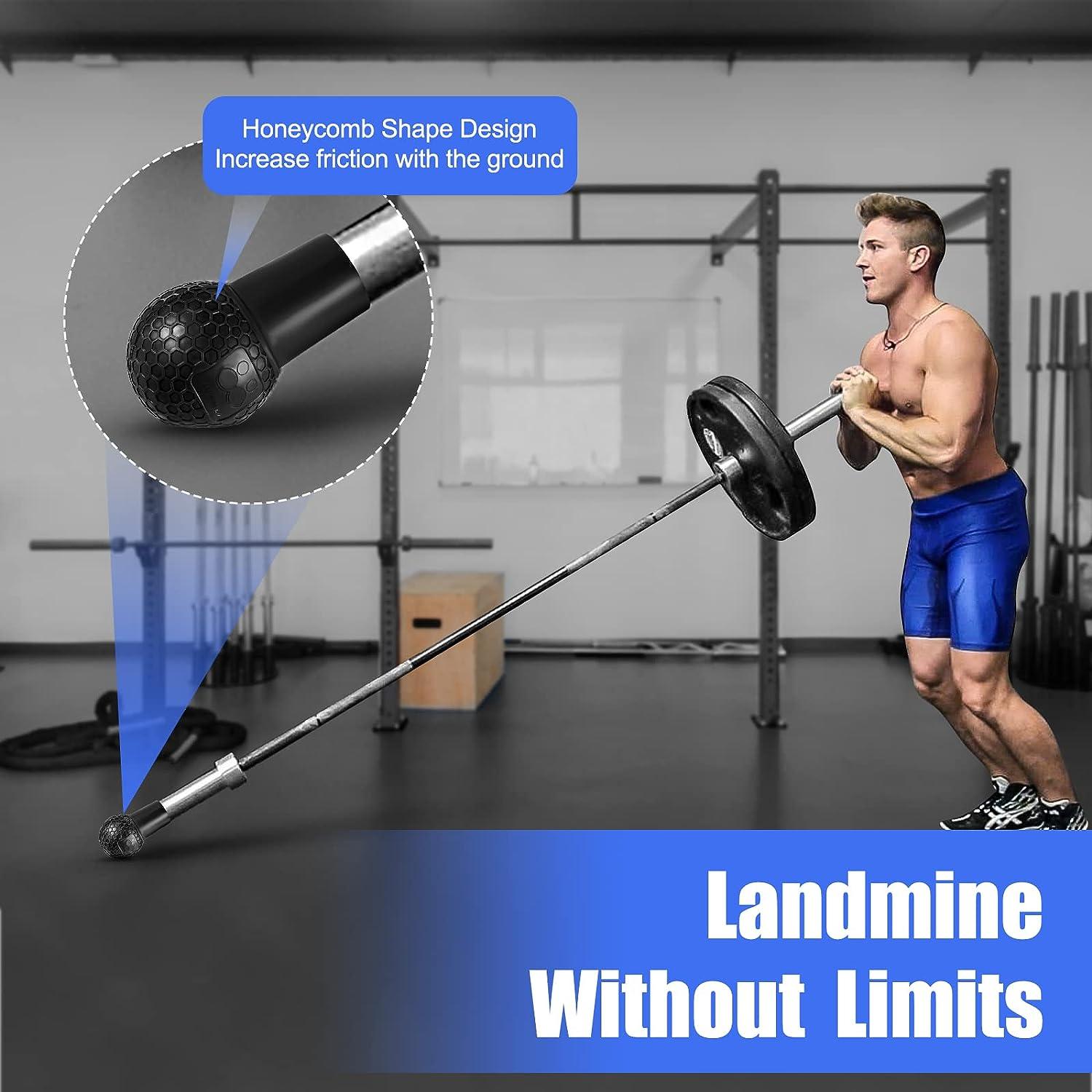 HXDERGO Landmine Attachment for Barbell Turn Any Surface into a