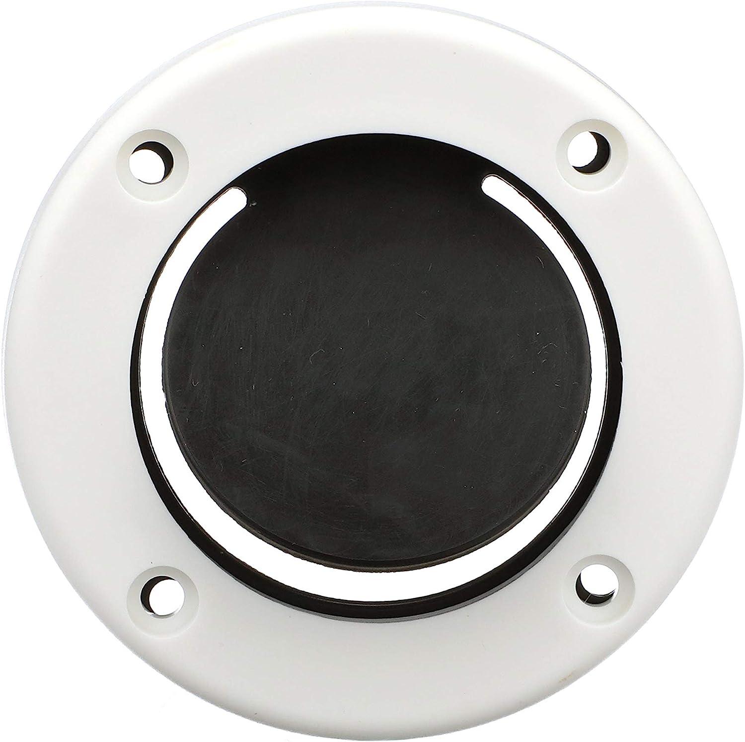 Vanne De Cockpit Scupper Pour Bateau - Clapet Anti-retour - Matériau PP - Drainage Professionnel - 7,2x7,2x1,1 Cm