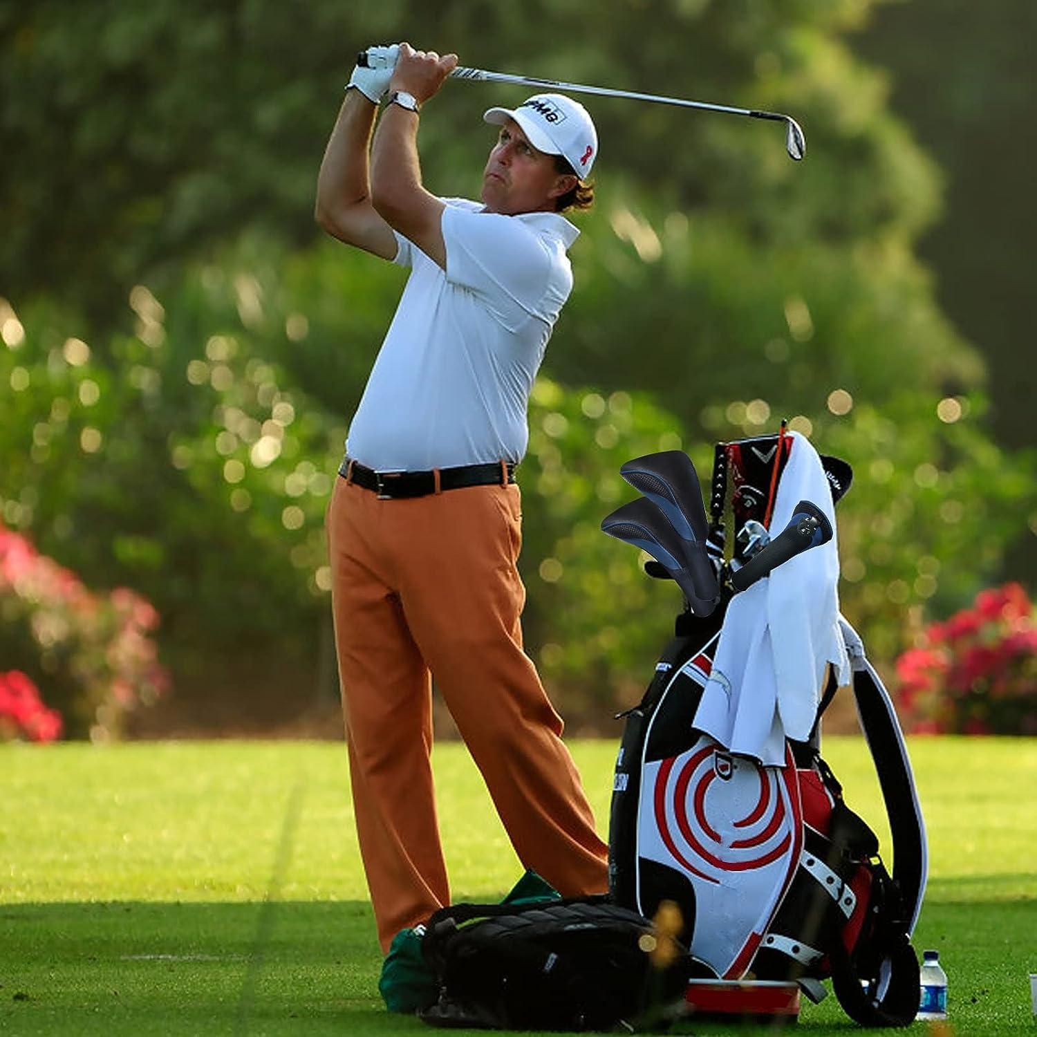 Golf Club Head Covers for Fairway Woods Driver Hybrids 3 Pieces Long