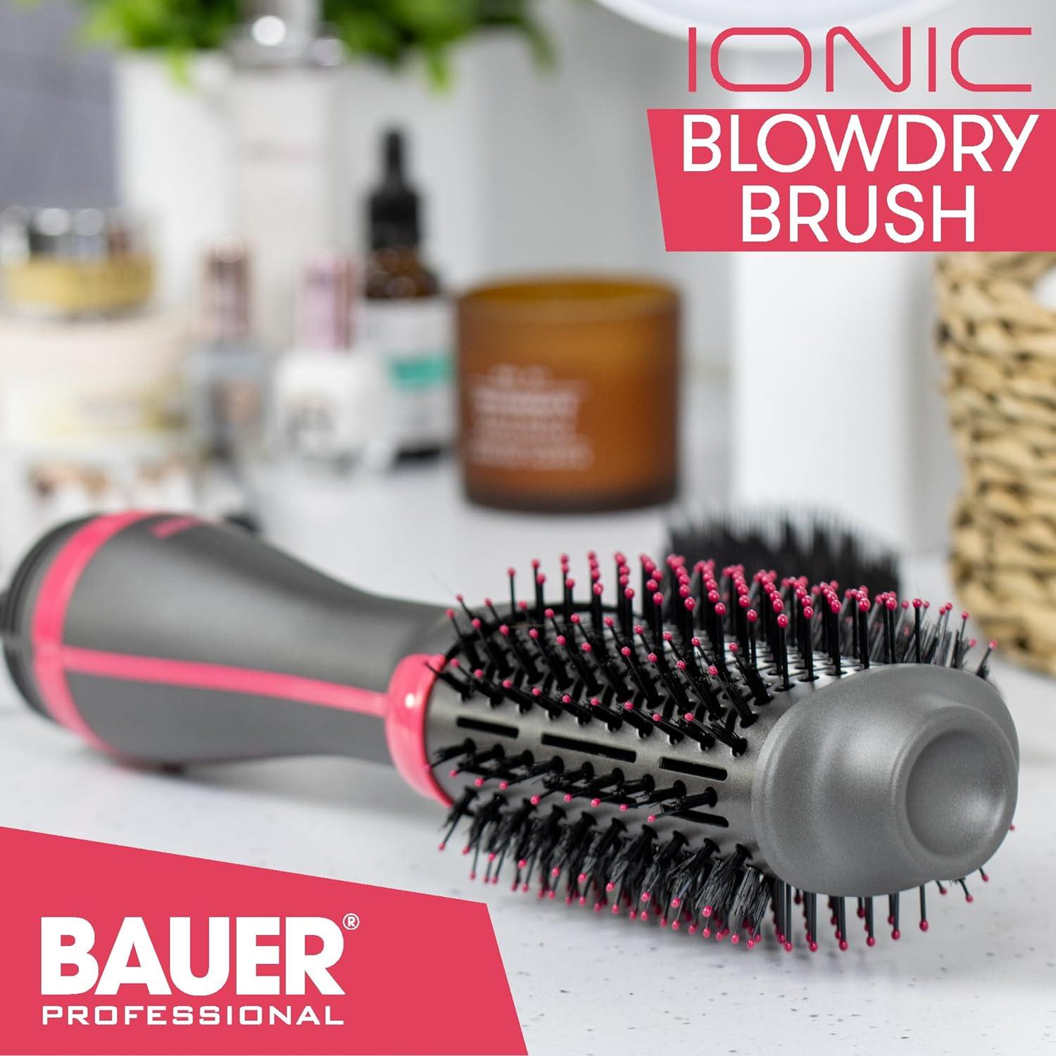 Bauer professional ceramic straightening brush review deals