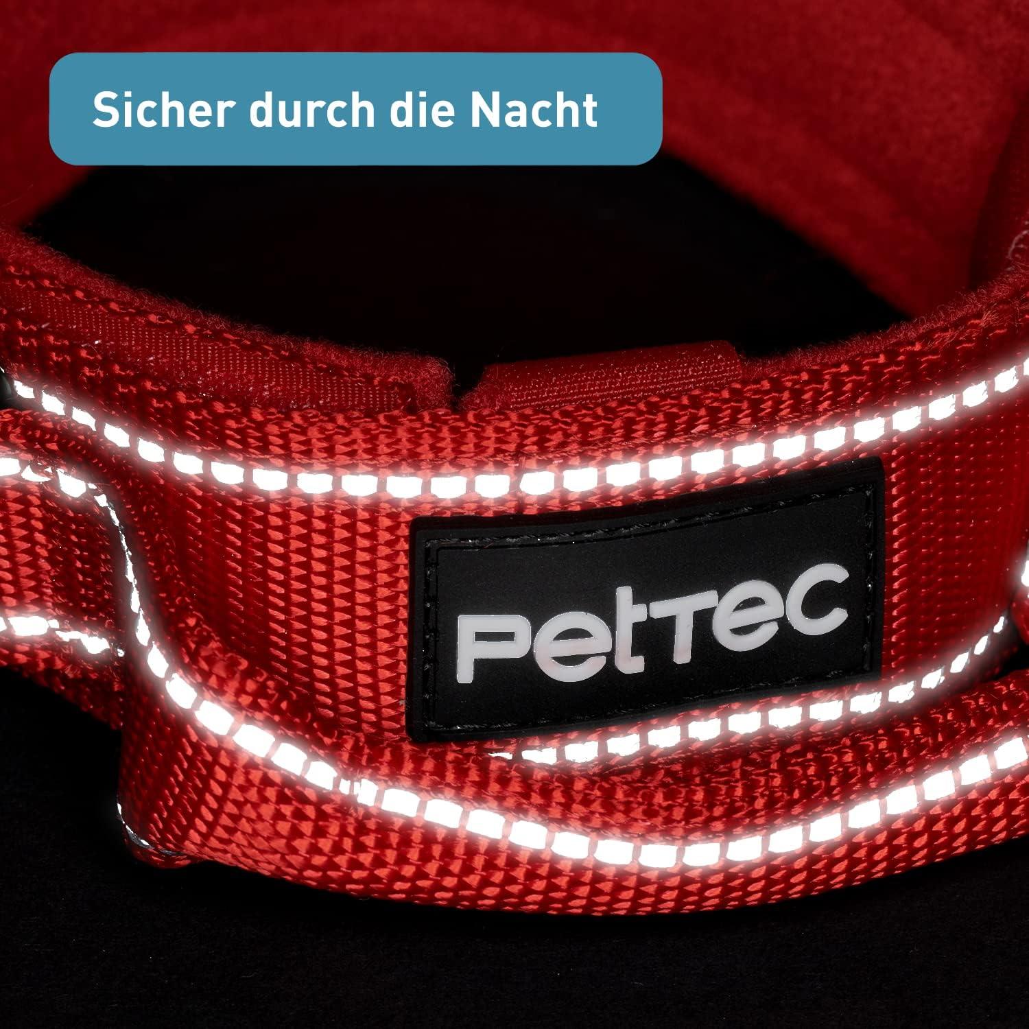 Pettec Neoprene & Nylon Dog Collar with Handle - Softly Padded Adjustable  Water-Repellent for Small & Large Dogs - XL Red (61-71 cm) | Buy Now with  Express International Delivery | GoSupps.com
