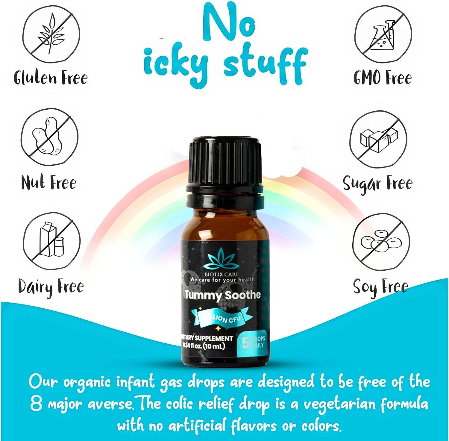 Biotix Care Probiotic Gas Drops for Babies Colic Relief & Digestive