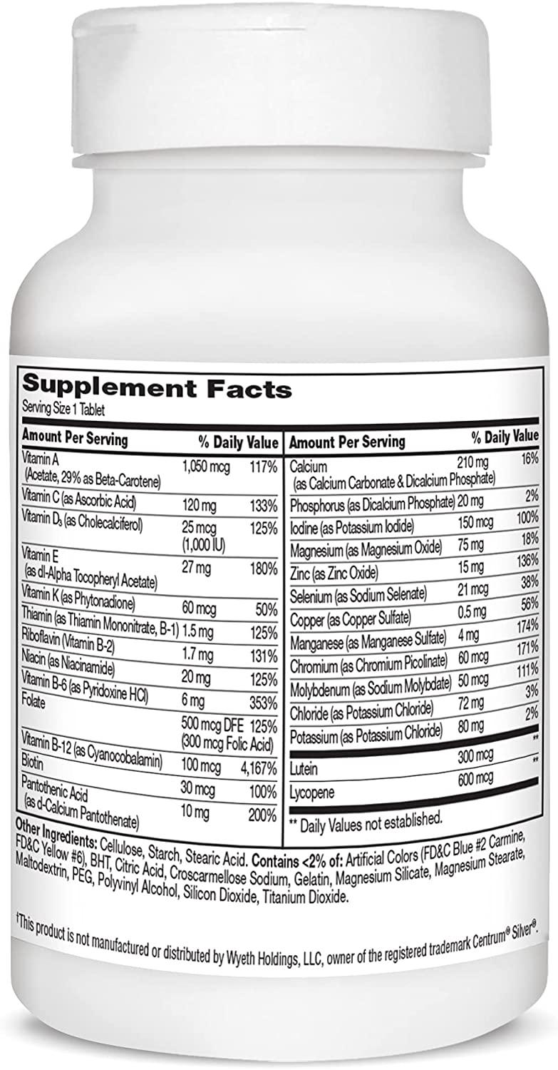 21st Century Sentry Senior Men 50+ Multivitamin & Multimineral