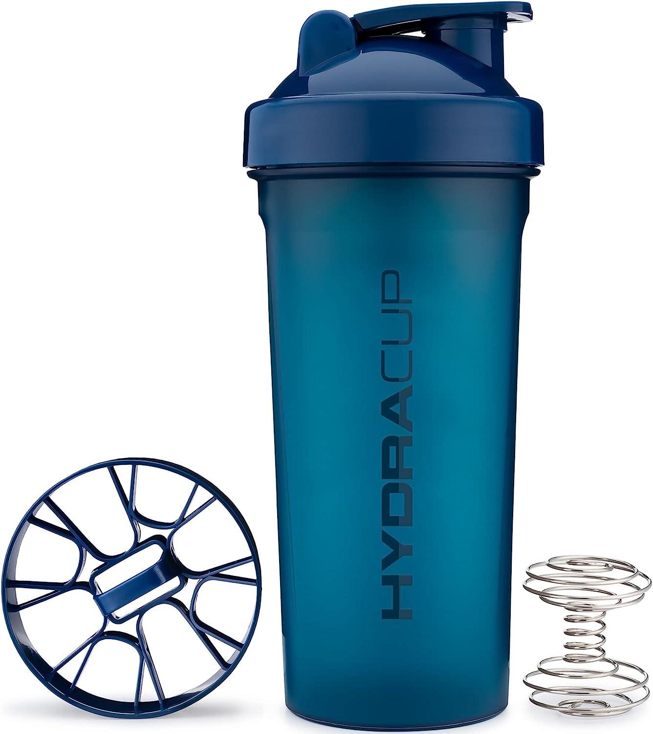 Hydra Cup 3 PACK Extra Large 45-Ounce Shaker Bottle Cup with Dual Blenders  for Mixing Protein