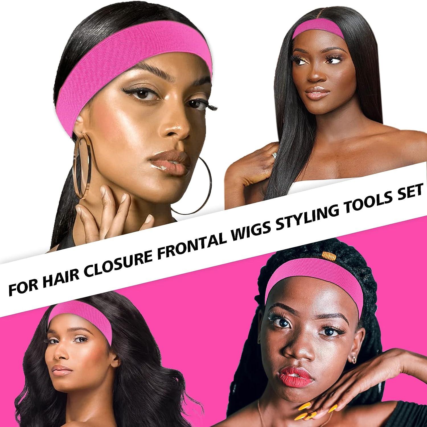 Melting Lace Elastic Band For Lace Frontal Wig Lace Melting Band Wig  Install Acc