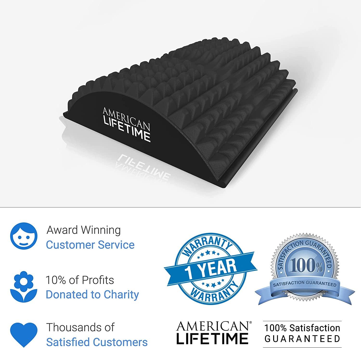 American Lifetime Lower Back Stretcher, Massage for Chronic Lumbar Pain