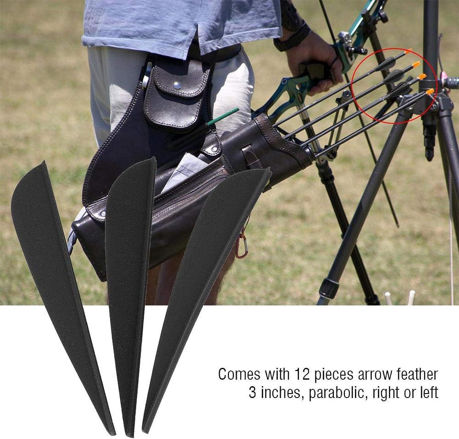 Easton Feathers Complete Arrows For Archery Diy Archery 50-Pack Archery Turkey Feather Fletching - 4" & 5" Real Feather Vanes For Arrow Making (Multiple Colors) DIY Archery Materials True Flight Turkey Feathers