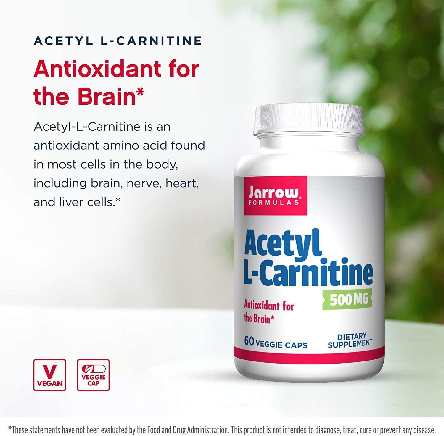 acetyl l carnitine jarrow Acetyl L-Carnitine | Acetyl L-Carnitine Capsules main image 0