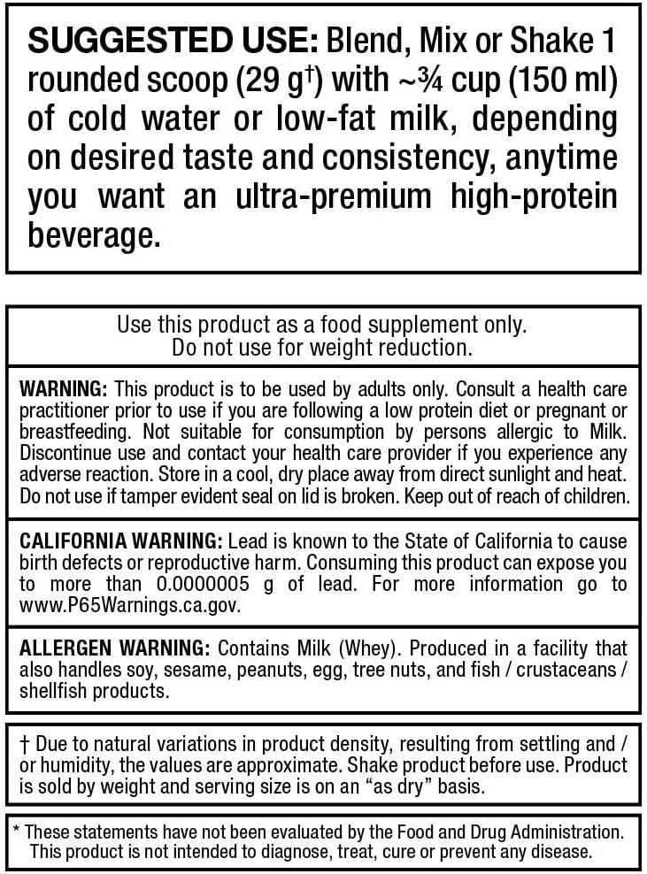 ALLMAX Nutrition IsoNatural Pure Whey Protein Isolate The Original