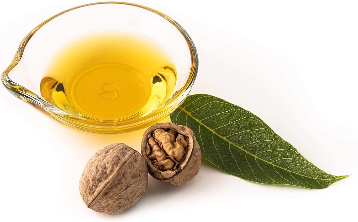 CHEFS& CO Cold Pressed Organic Walnut Oil for Cooking (Unrefined