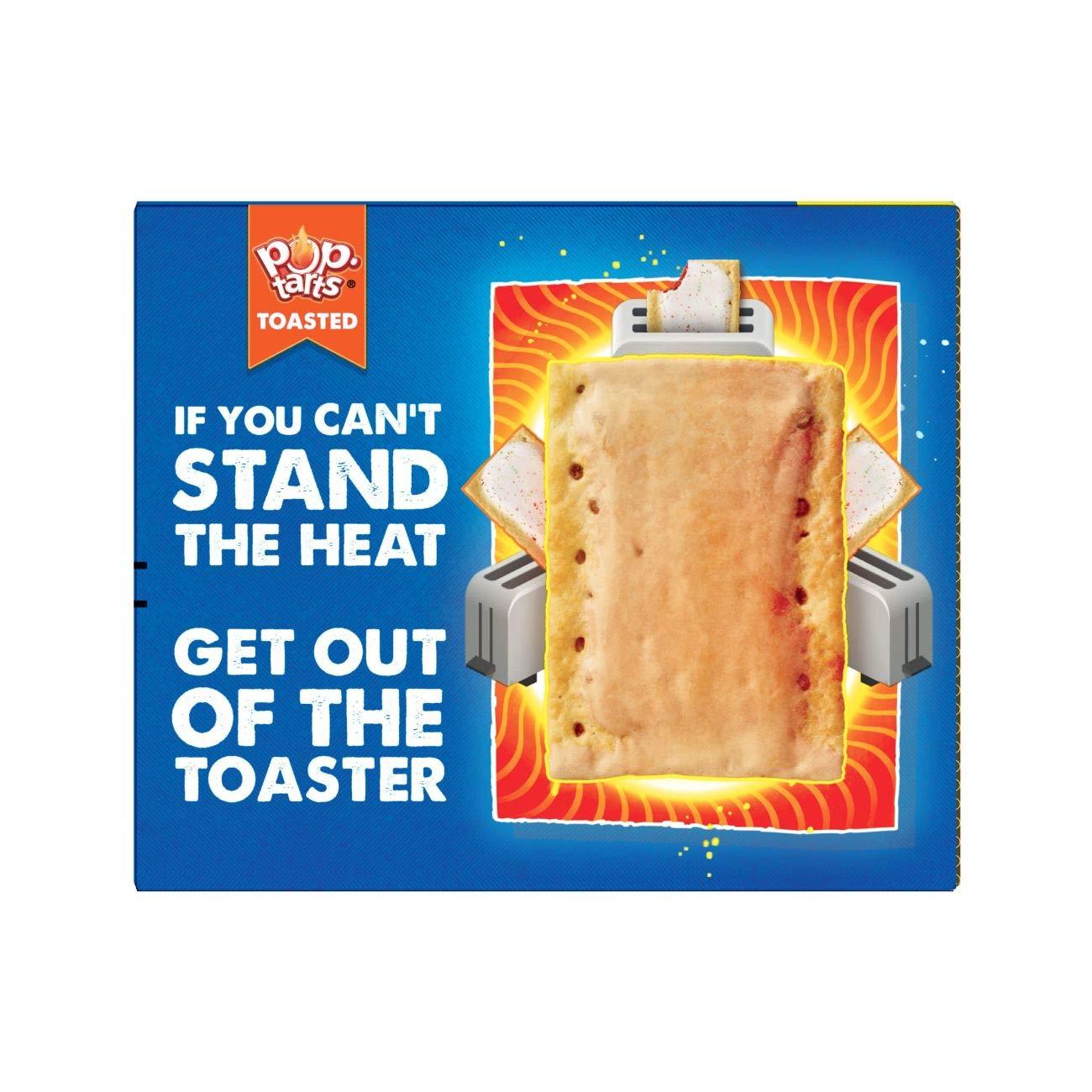 Kellogg's PopTarts Unfrosted Toaster Pastries Breakfast for Kids, 16
