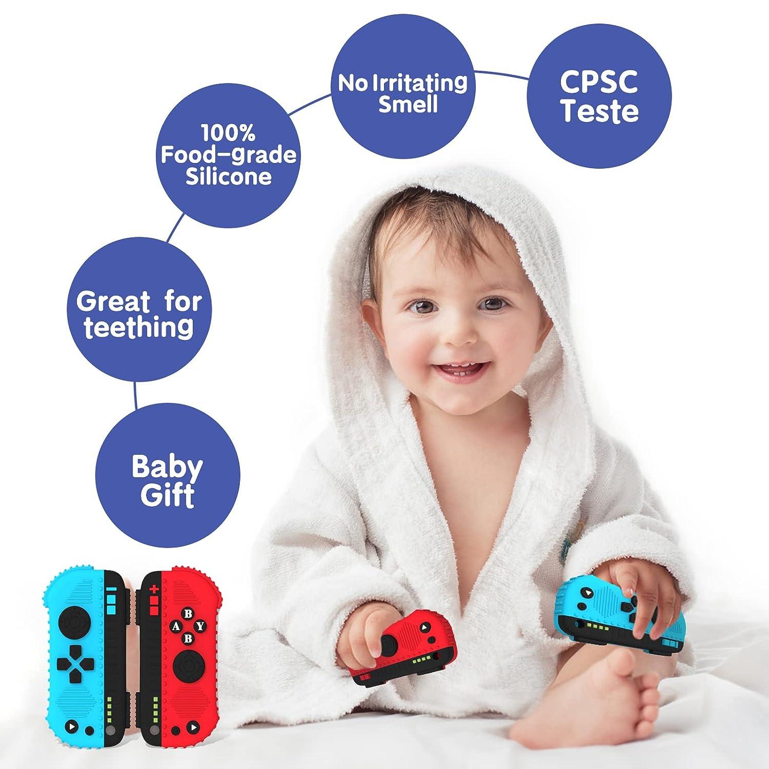 Silicone Baby Teething Toys Game Controller Teether for Babies 012