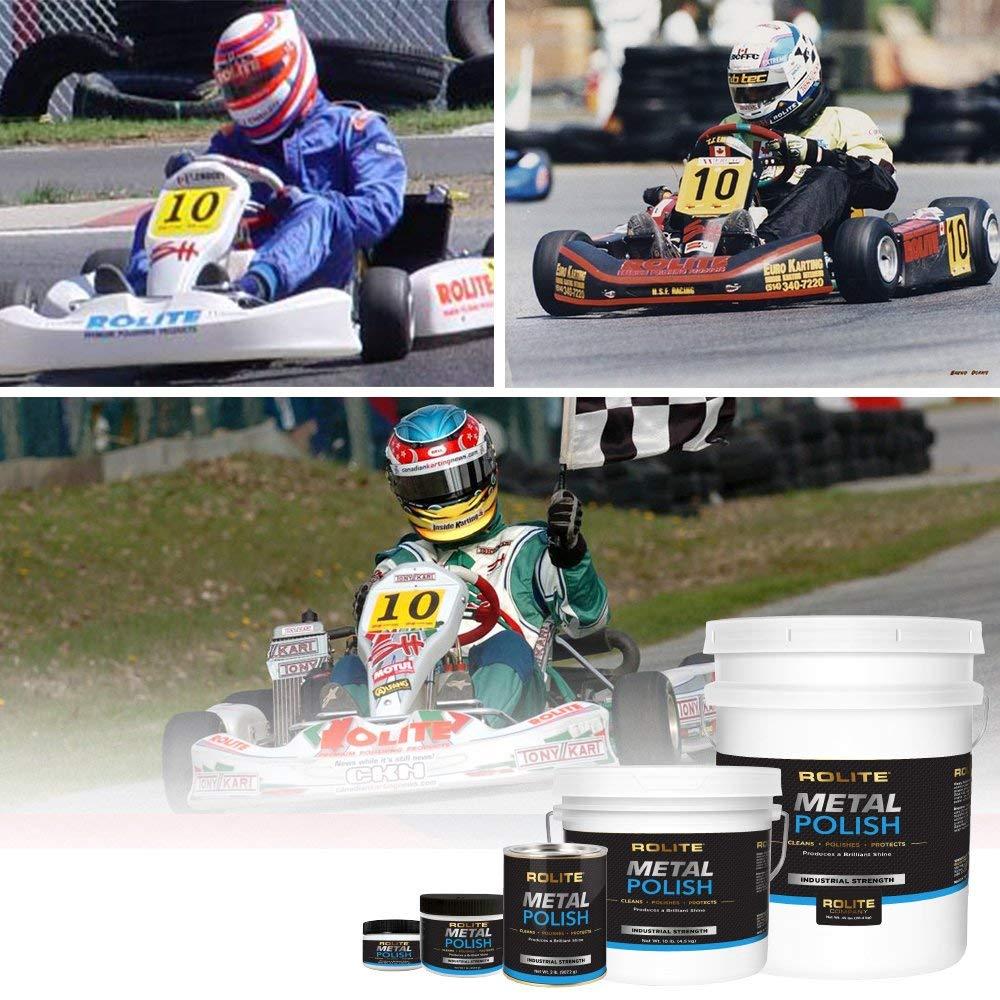 Rolite RMP45z Metal Polish Paste Industrial Strength Scratch Remover