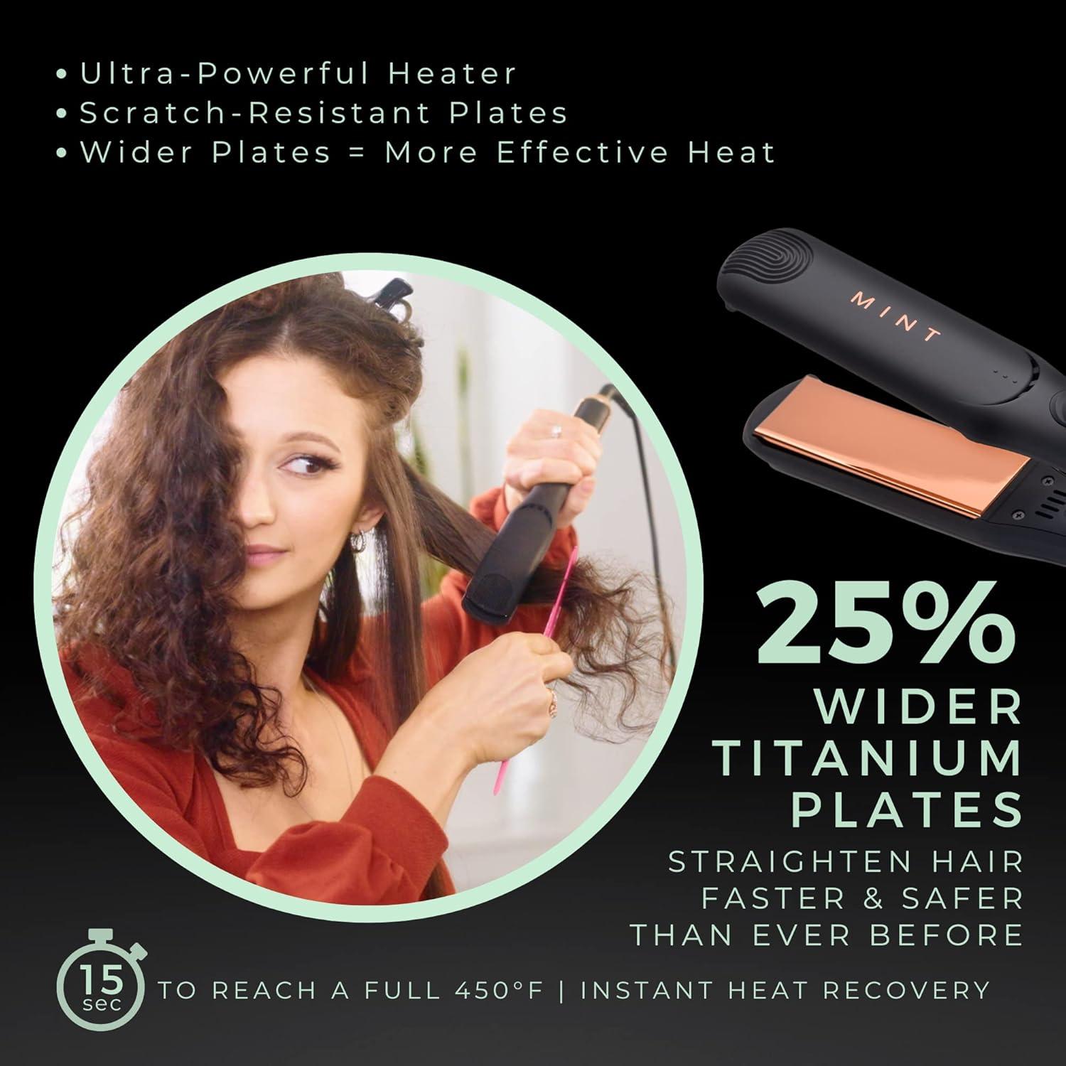 Curly Hair Which Is Better Titanium Or Ceramic Flat Iron Natural
