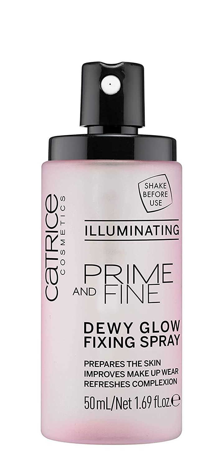 Catrice | Prime & Fine Illuminating Dewy Glow Spray | Transparent and Fast  Drying Fixing Spray| Paraben Free & Vegan | Cruelty Free (Pack of 1) 1.69  Fl Oz (Pack of 1)