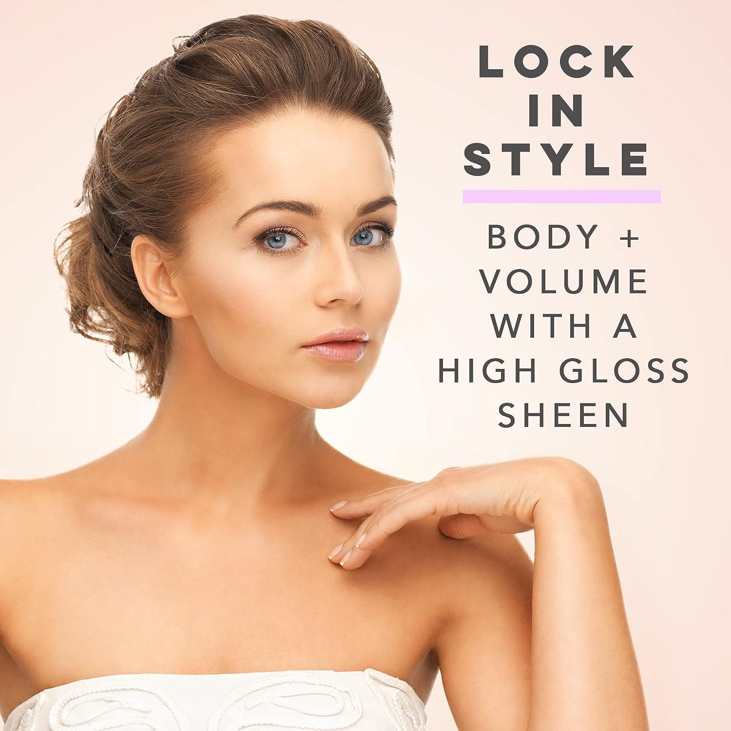 Brocato Powerfix Firm Hold Hairspray 8.5 Oz Volumizing Hairspray Adds