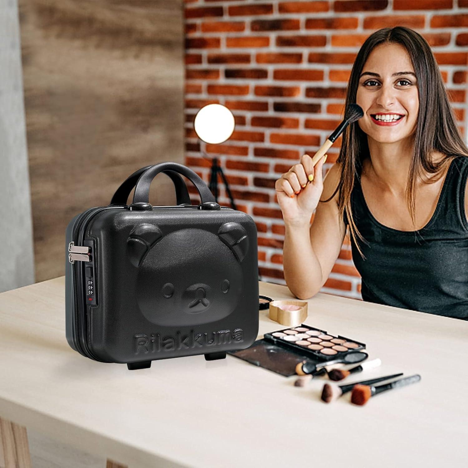 Balakaka Travel Cosmetic Case for Women Small Portable