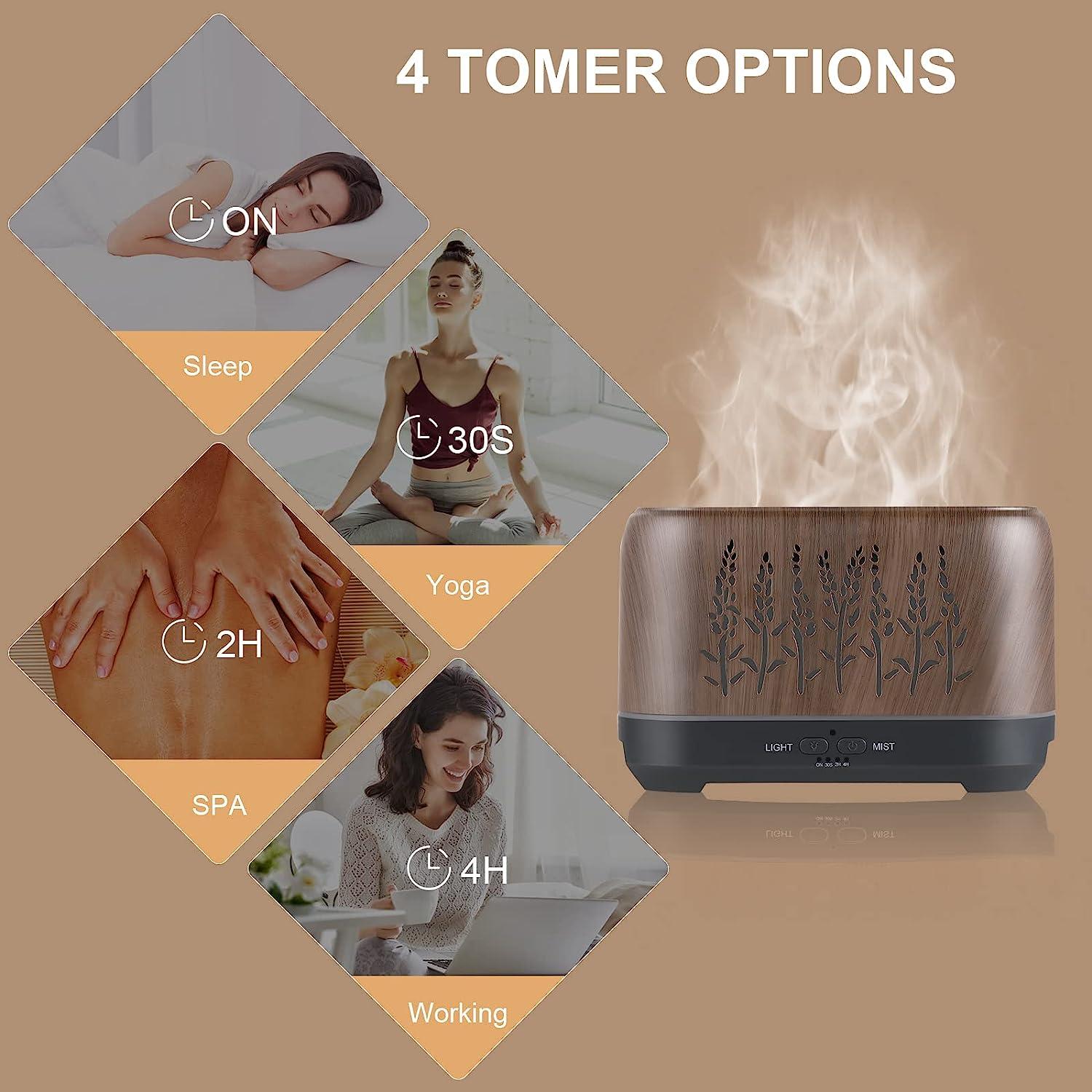 NEWYID Aromatherapy Diffuser with 5 Essential Oils, Oil Diffuser