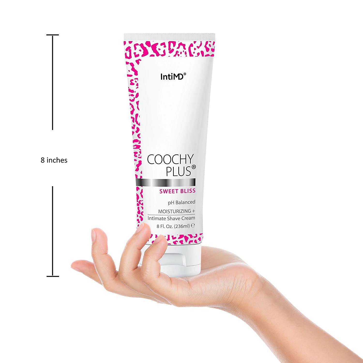 Coochy Plus Sweet Bliss Shaving Cream 8oz RashFree Moisturizing