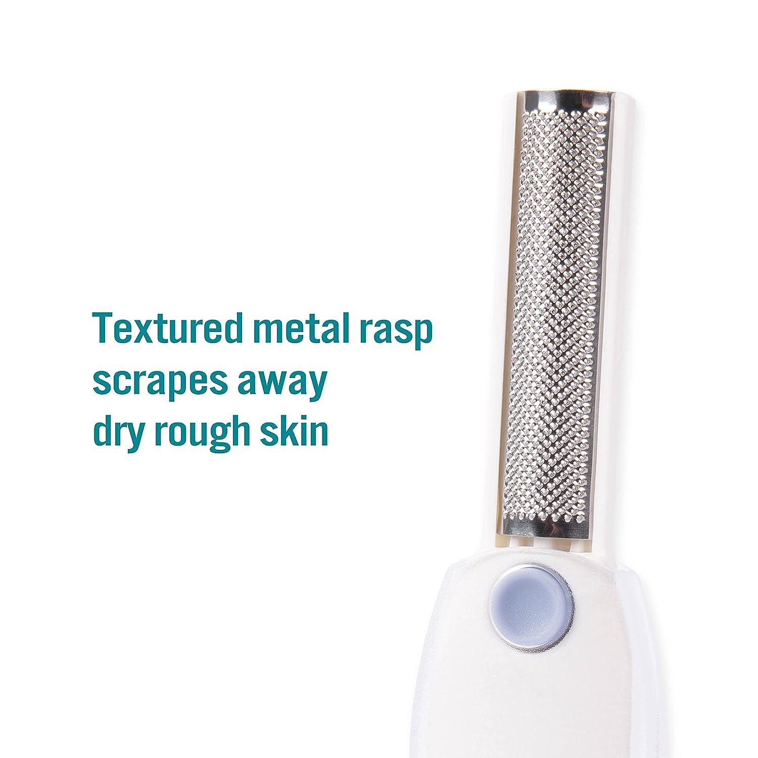 TRIM Foot Callus Shaver & Rasp 2in1 Foot Care Tool with Slide & Lock