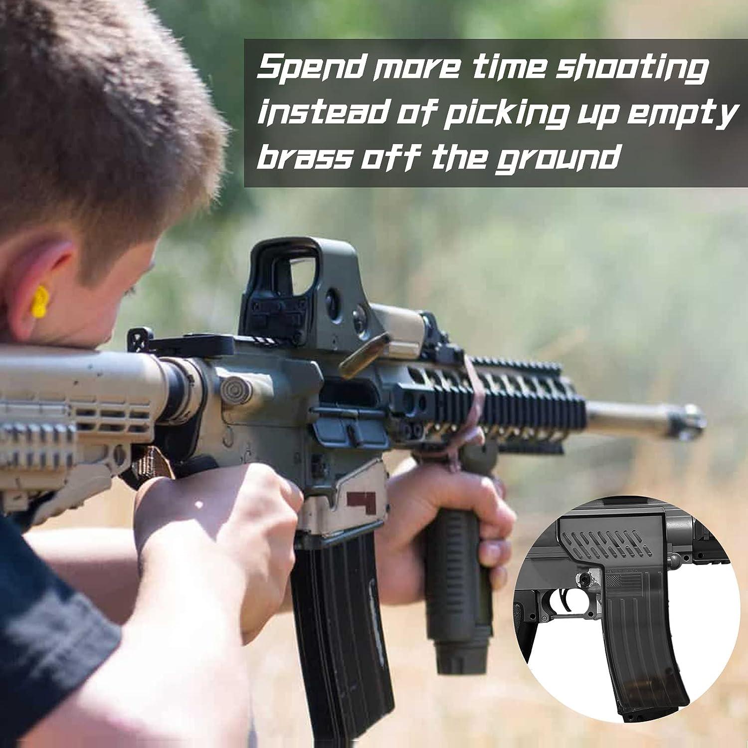 Ludex Brass Catcher Tactical Shell Collector with Quick Release Mount