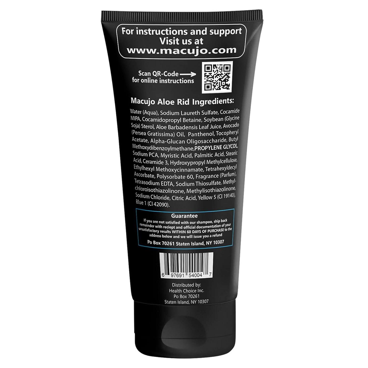 Macujo Aloe Rid Old Formula Shampoo - Ultimate Hair Detox Solution | Buy  Now with Express International Delivery | GoSupps.com