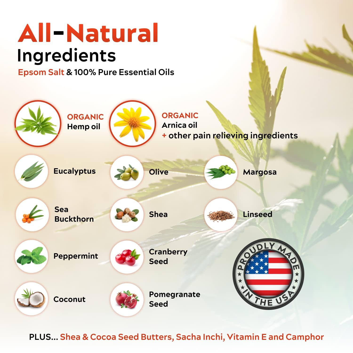 Daily Remedy Muscle Relief Body Wash with Epsom Salt, Helps Wash Away