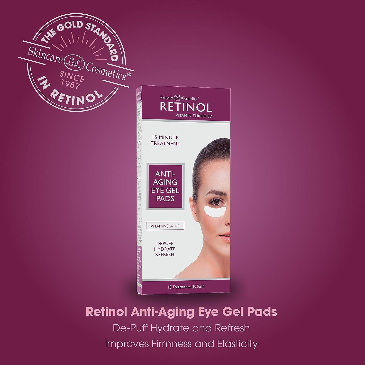 Retinol AntiAging Eye Gel Pads The Original Retinol Instant DePuff