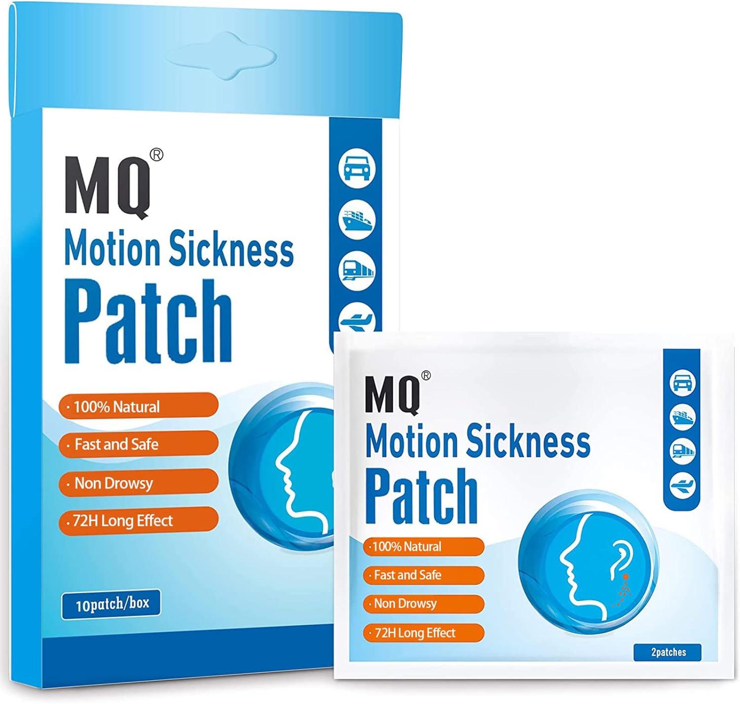 MQ Motion Sickness Patch 10 Count/Box 10 Count (Pack of 1)