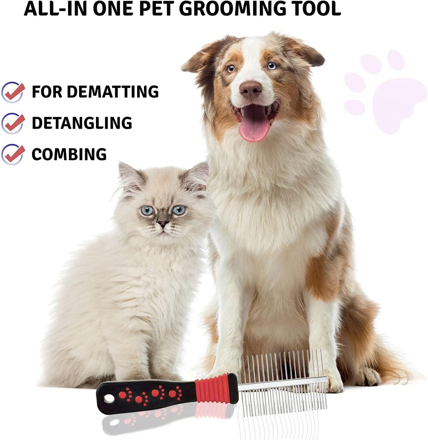 Dog Comb Master Grooming Tools MGT Ergonomic Dematting Tool Coarse Coat - Master Dog Grooming Blades