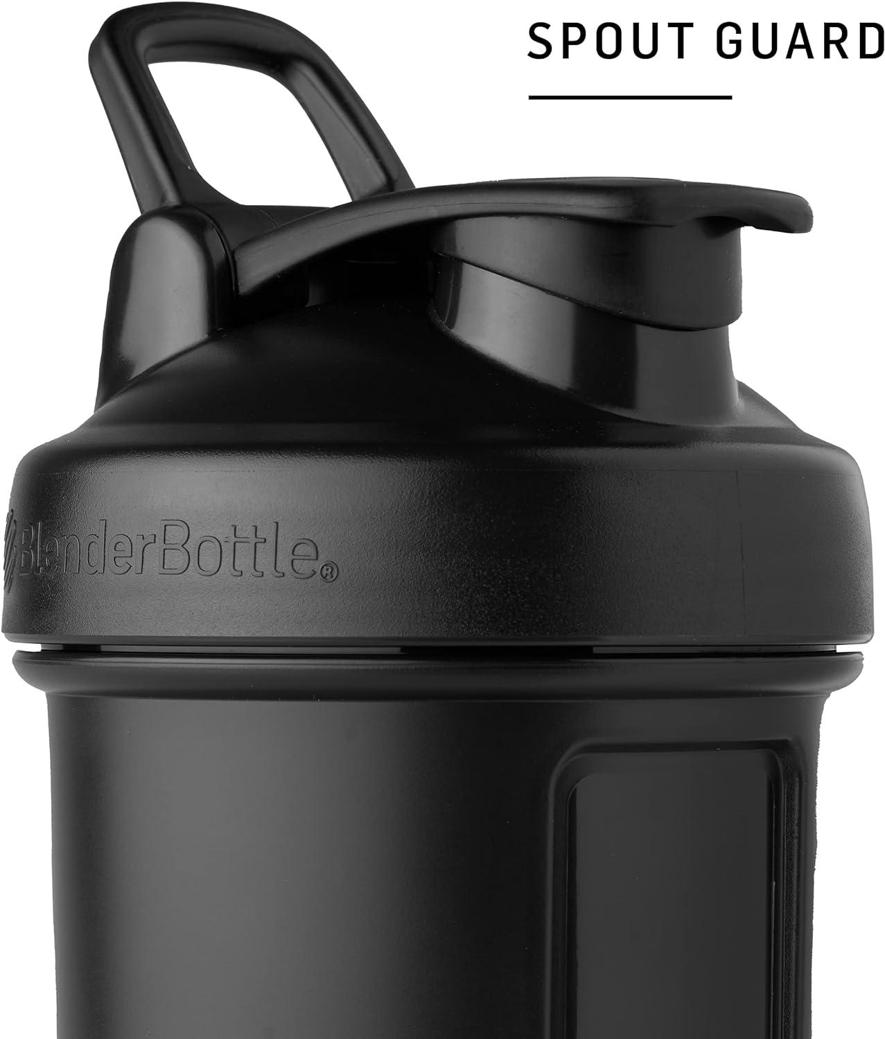 BlenderBottle Classic V2 Shaker Bottle Perfect for Protein Shakes and Pre  Workout 32-Ounce Black Black 32-Ounce Bottle