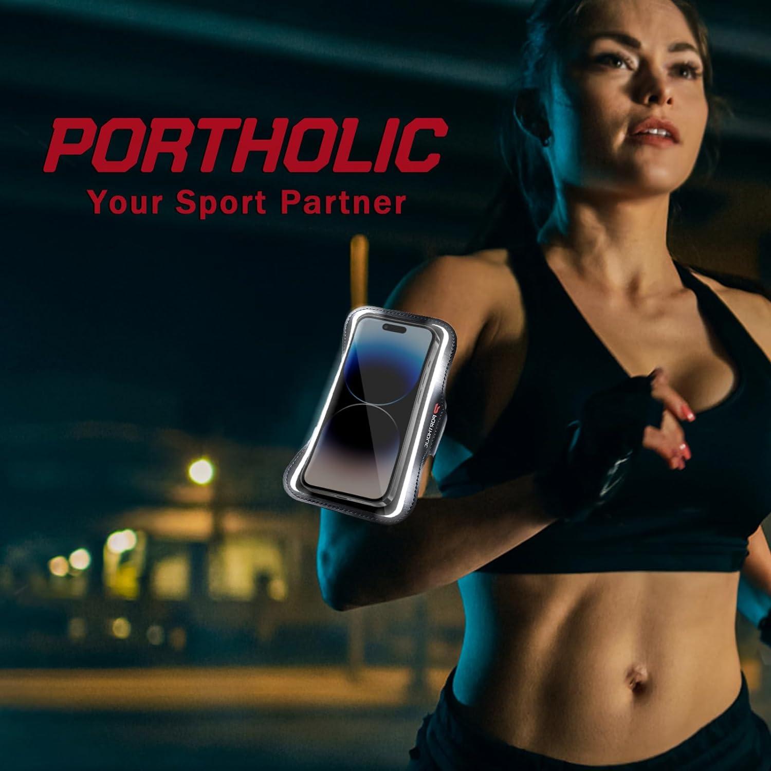 New Launch* RunBear Sports Armband With Headphones Bag Sports Armband Mobile Phone Case Sport For IPhone 17 Pro Max/16 Pro Max/15 Pro/14/13 Pro/12