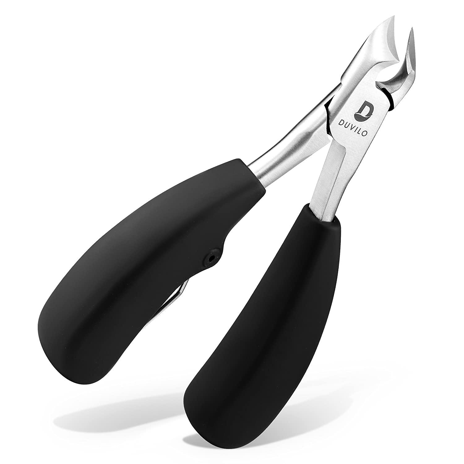 Heavy Duty Toenail Clippers for Ingrown and Thick Nails Super Sharp