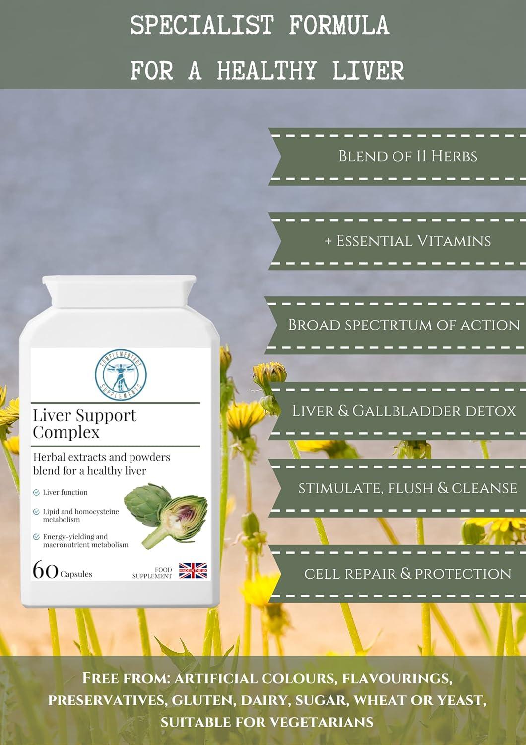Complementary Supplements Liver Support Complex Liver and