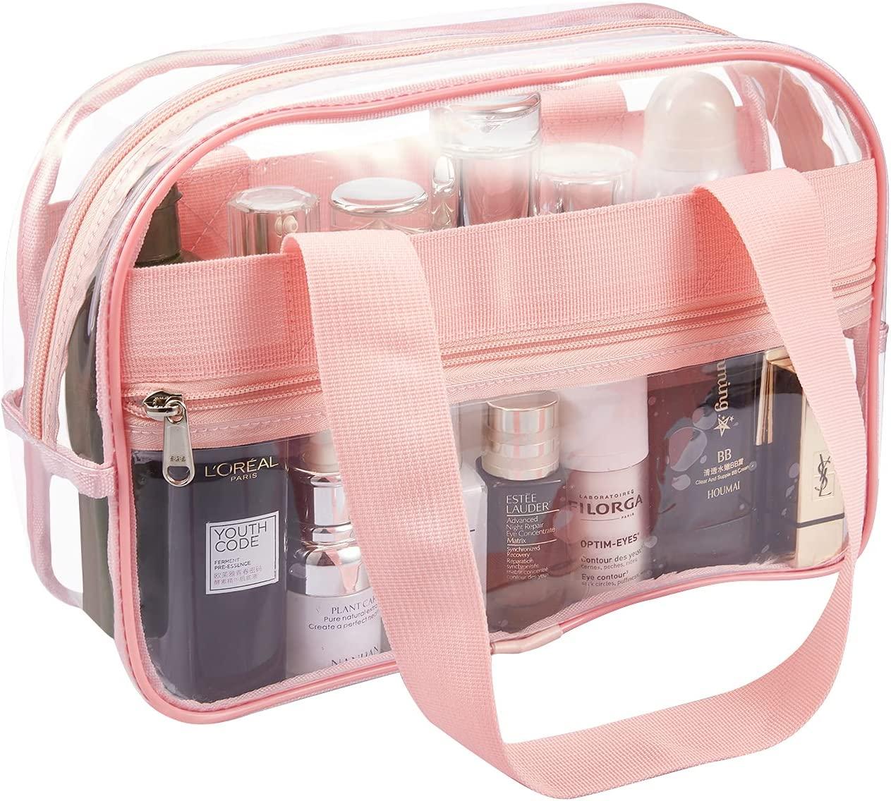 Check Yourself Cosmetic Bag – Pink