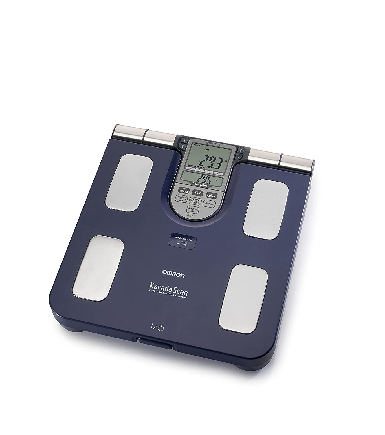 OMRON BF511 Clinically Validated Full Body Composition Monitor with 8