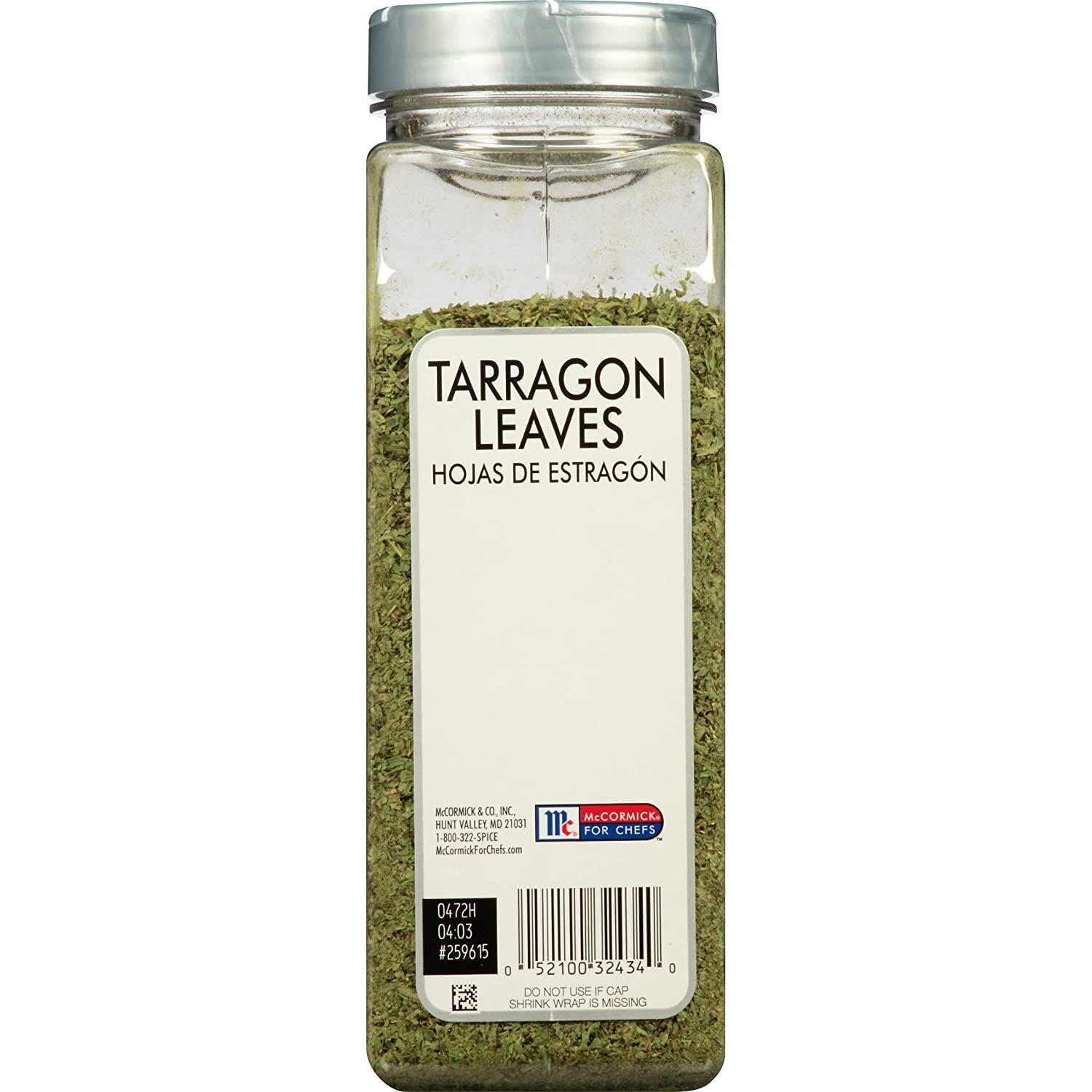 McCormick Culinary Dried Tarragon Leaves, 3.5 oz One 3.5 Ounce