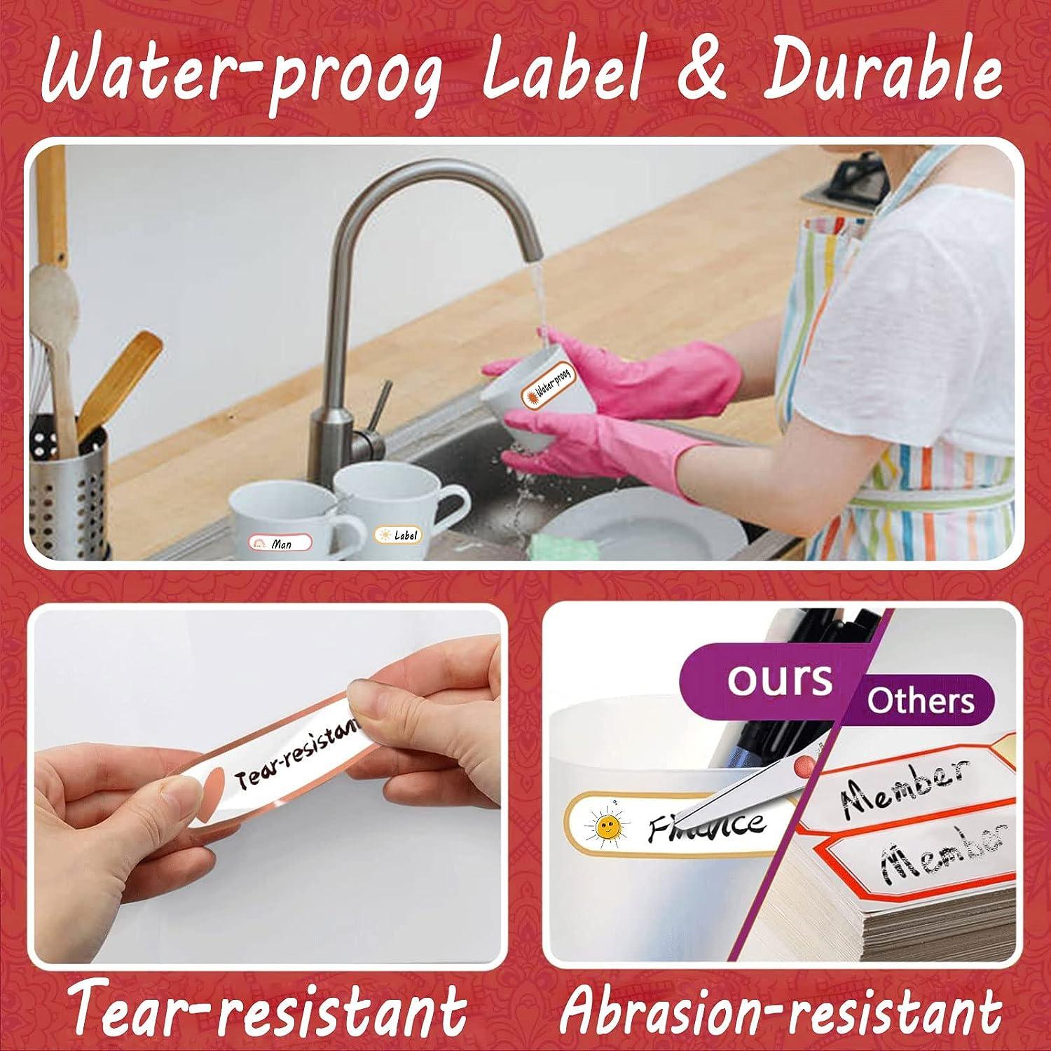 400 PCS Personalized Boho Baby Daycare Name Labels Ideal for Bottles