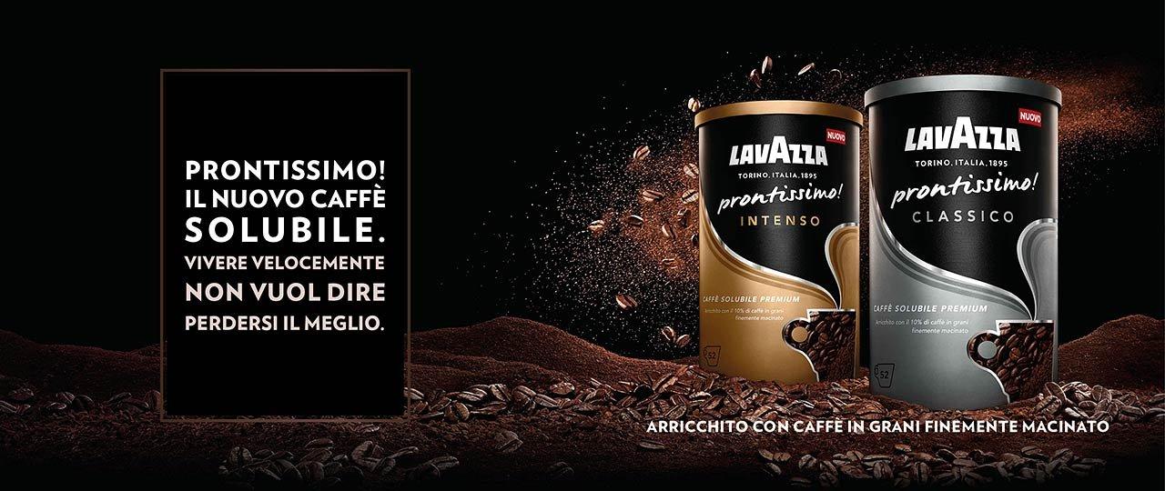 Lavazza Prontissimo Intenso Instant Coffee 3.35oz Tin - Intense Italian ...