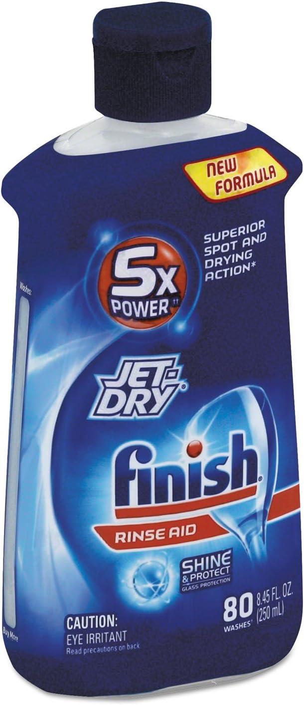 Finish Jet-Dry Rinse Aid, Dishwasher Rinse & Drying Agent, 8.45 oz Original  8.45 Ounce