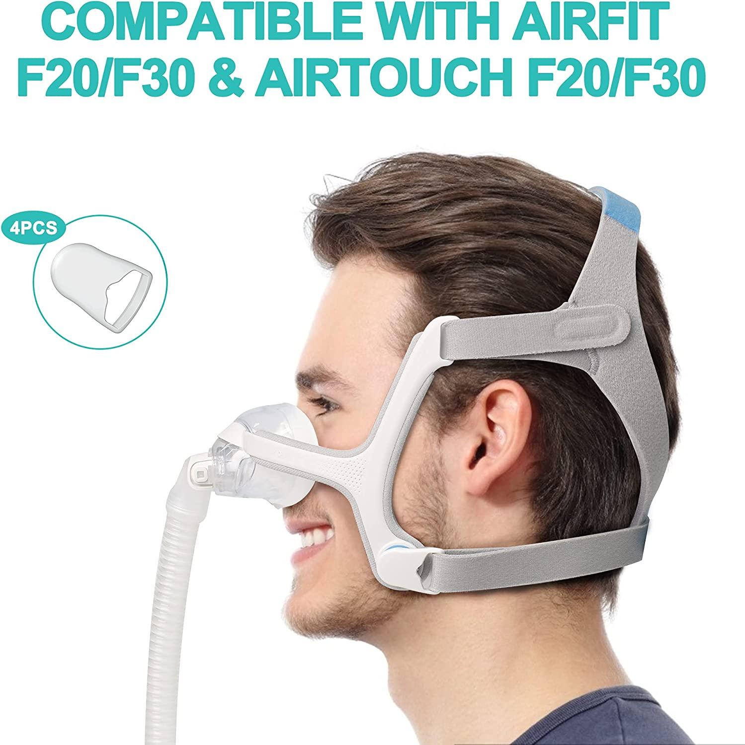 4Piece Headgear Clips for ResMed AirFit F20 N20 CPAP Supplies