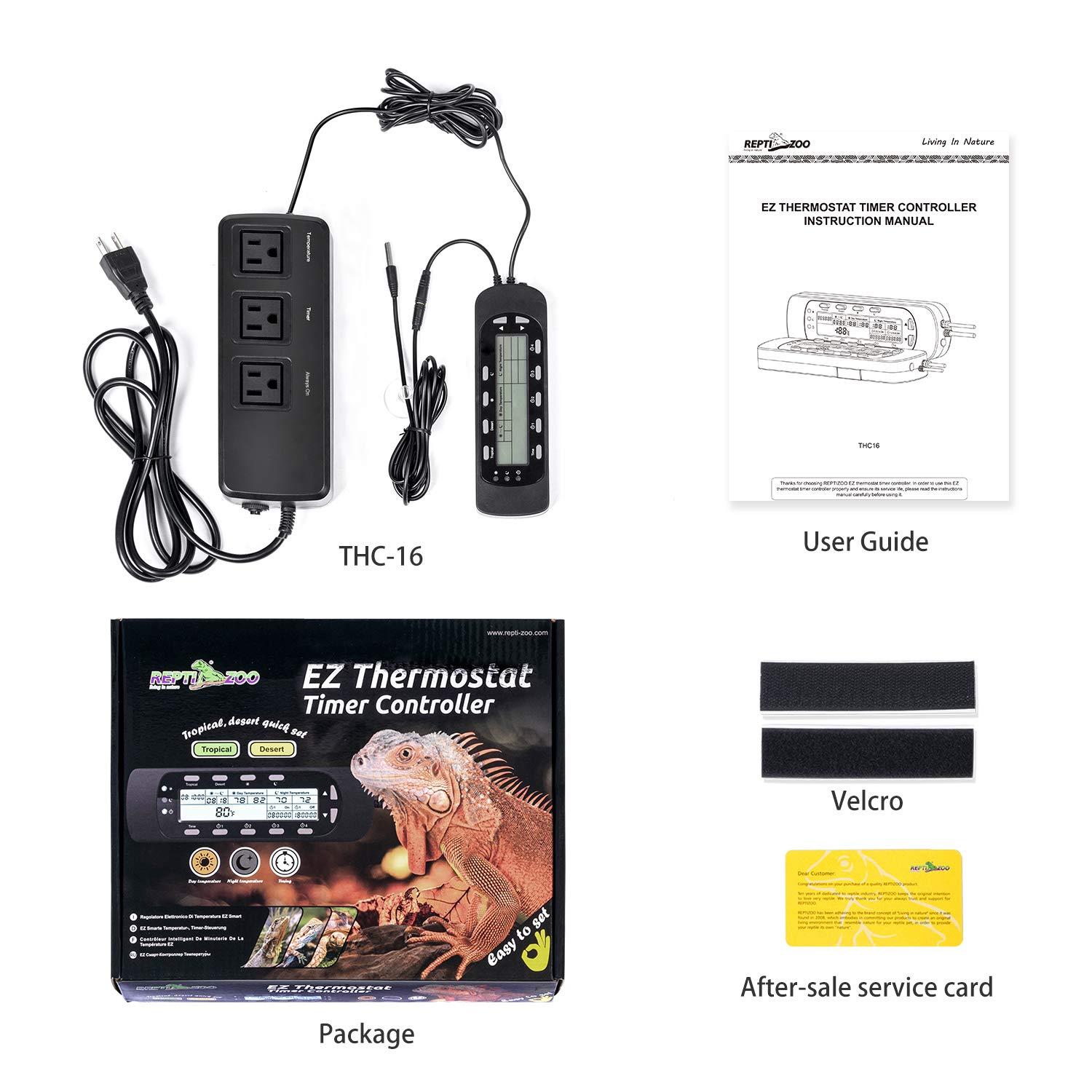 Humidity Sensor Thermostat Humidistat Control+Reptile Humidifier Fogger 4L  Tank 