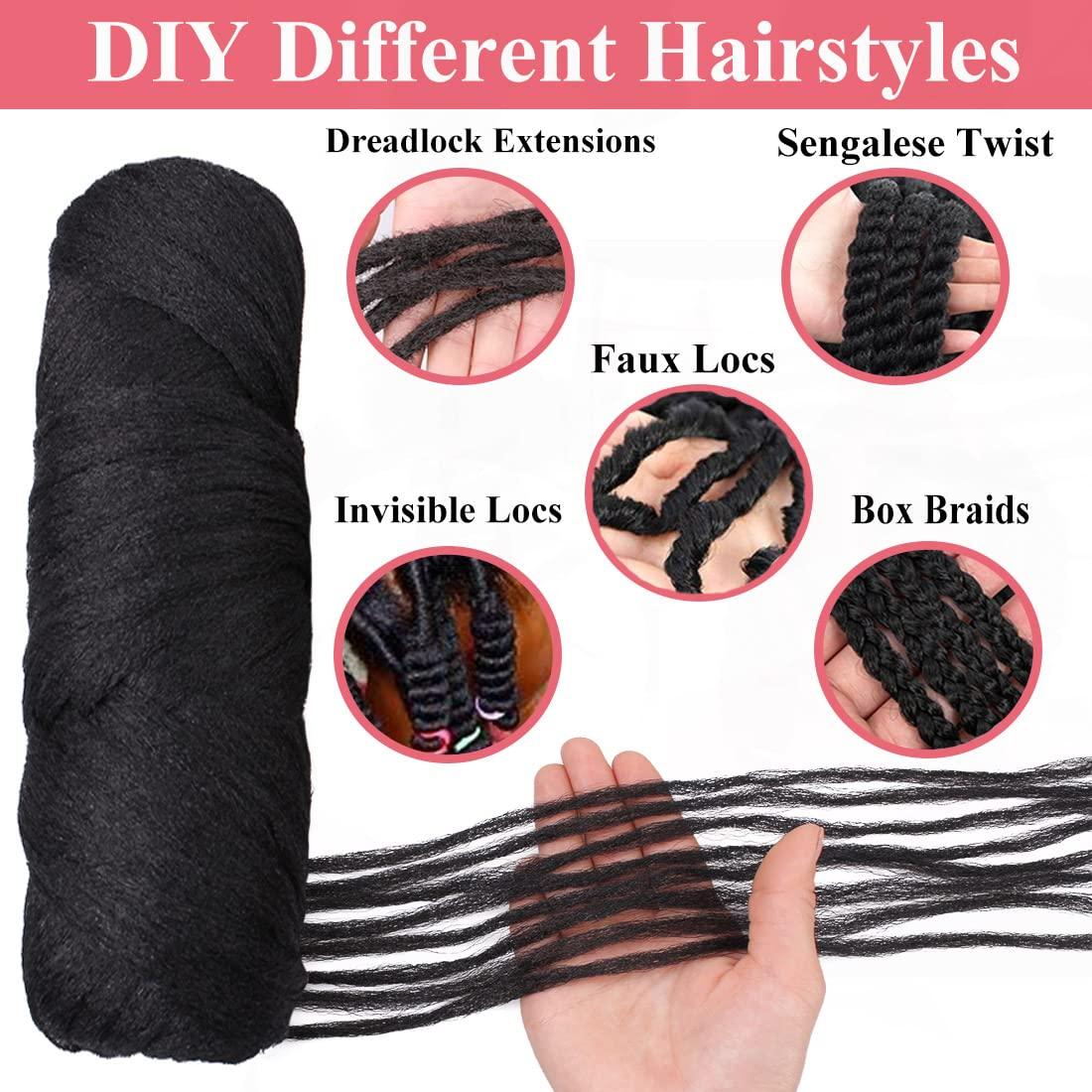 purple yarn twists  Yarn braids styles, Yarn braids, Crochet hair styles