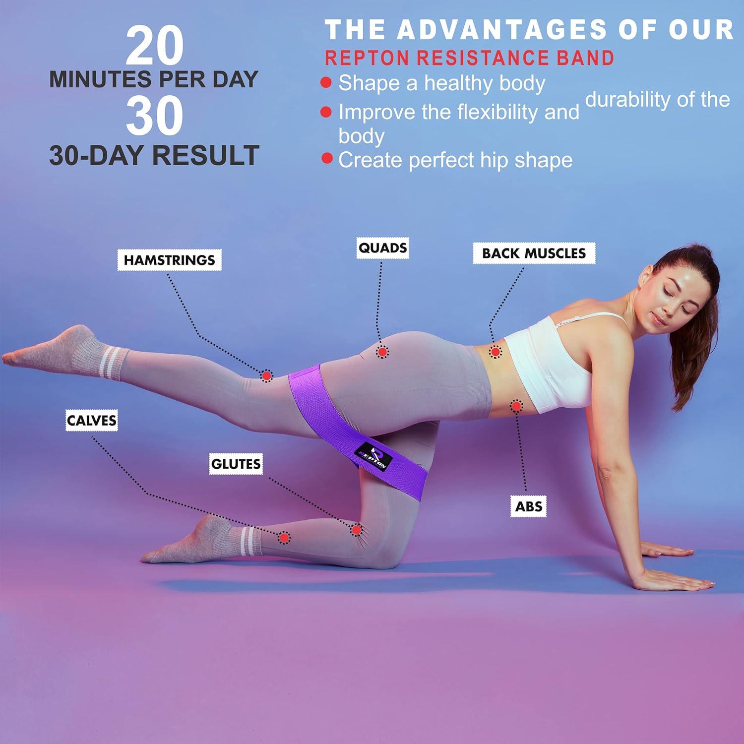 Resistance Bands Workout Glutes At Home MhIL Resistance Bands Set