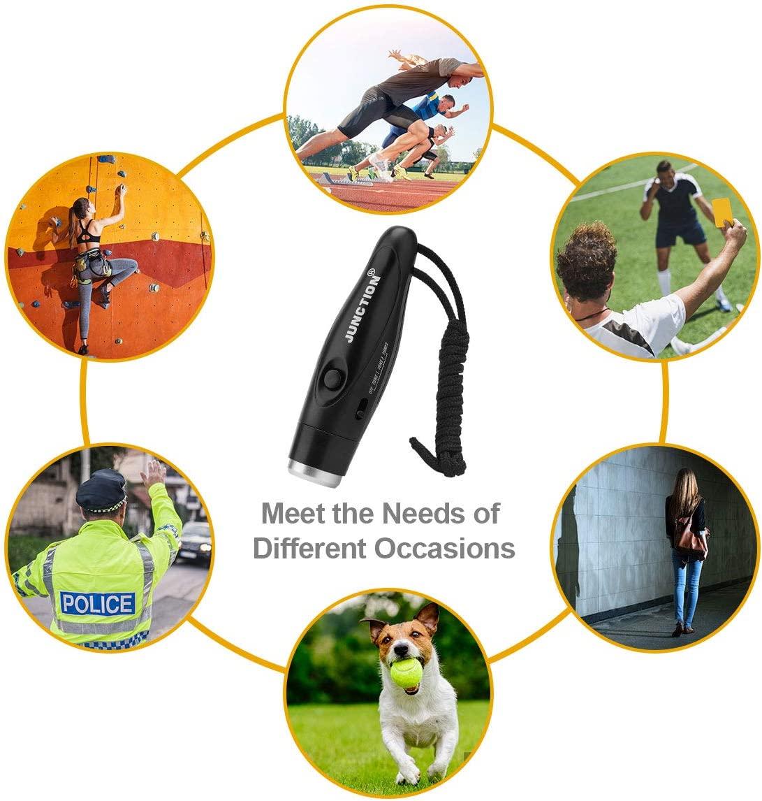 UNIWA Electronic Whistle Battery Operated Whistle Adjustable 3 Different Loud Whistle Sounds