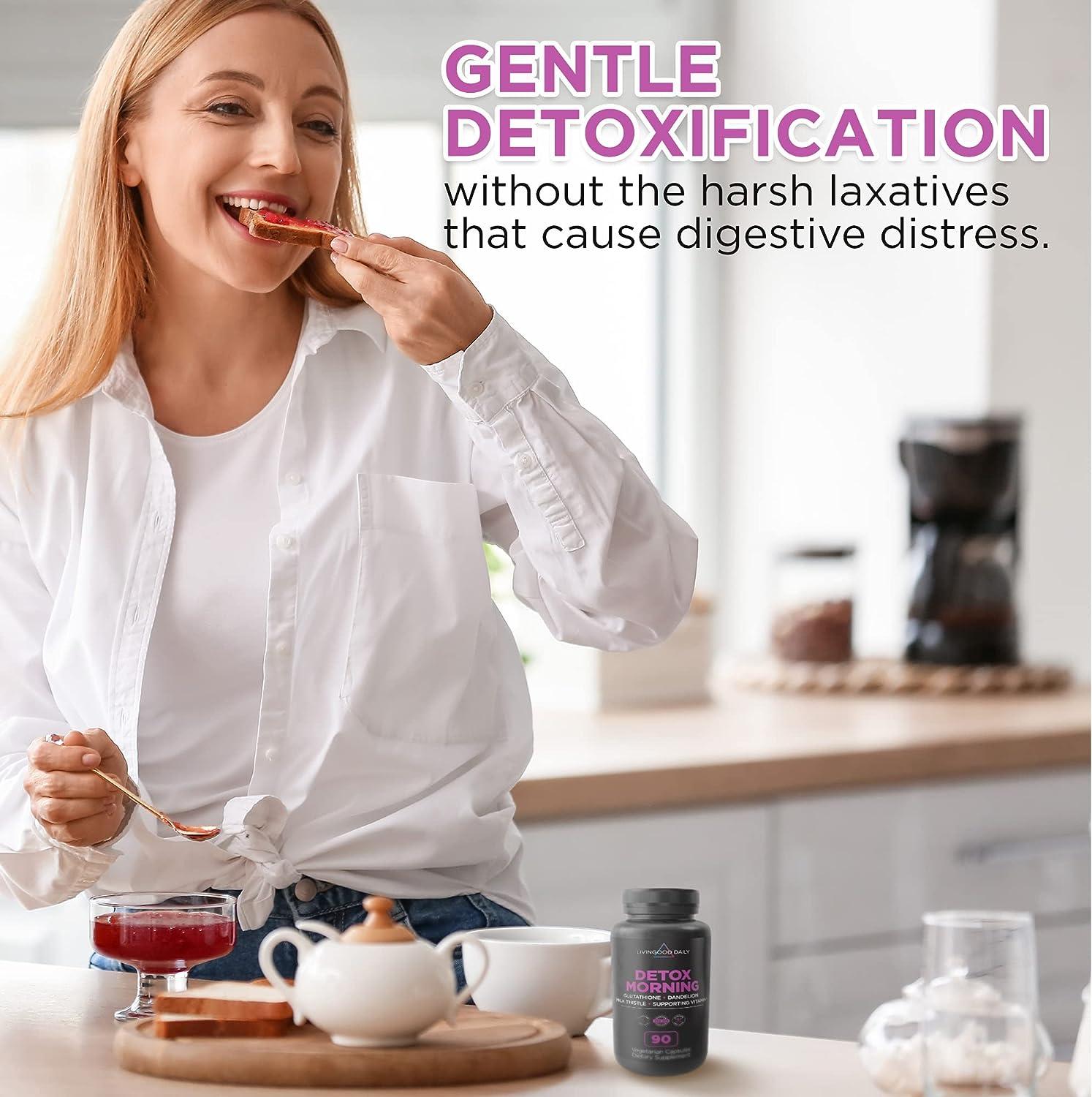 Livingood Daily Detox Pills Full Body Detox Cleanse for Women & Men