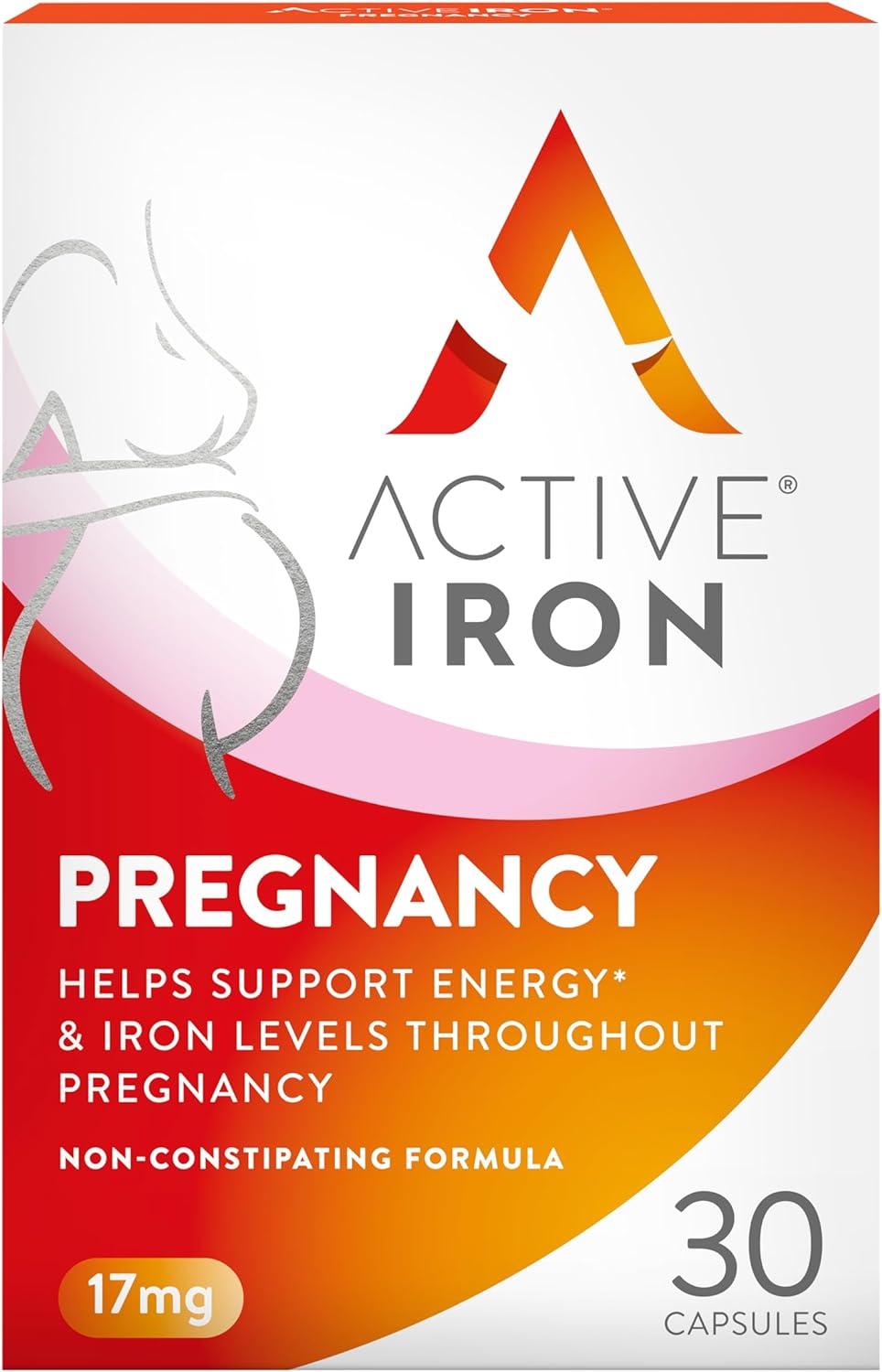 Active Iron Supplement | 30 Iron Capsules | Non- Constipating | Fights - View #2