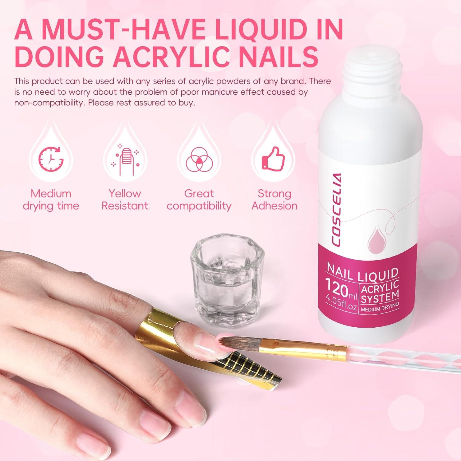 Acrylic Monomer 120Ml Acrylic Liquid Acrylic Liquid Monomer Beginners